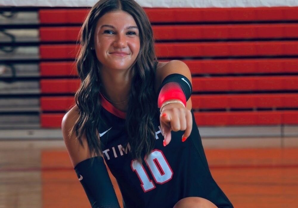 Bella Potempa had a huge volleyball career at Timothy Christian High School.