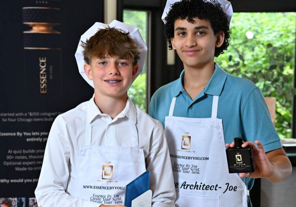 Gabe Fiascone and Rayyan Abuhilal
<br><i>Photo by Victor Hilitski</i>

