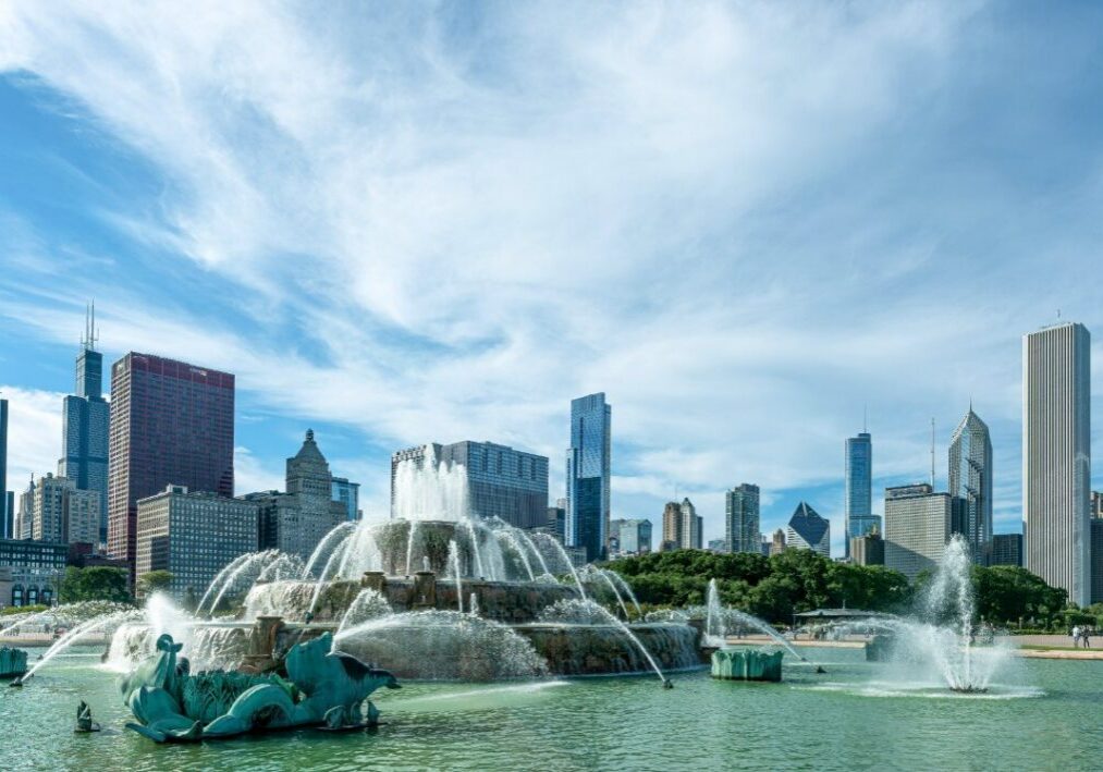 Buckingham Fountain<br><i>
Photo by Stephen Walker</i>